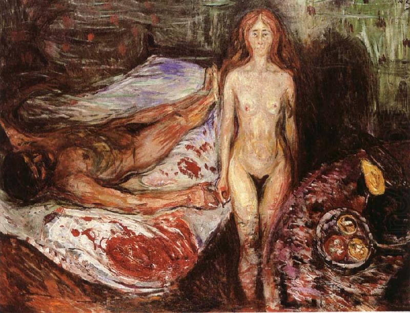 Edvard Munch Death china oil painting image